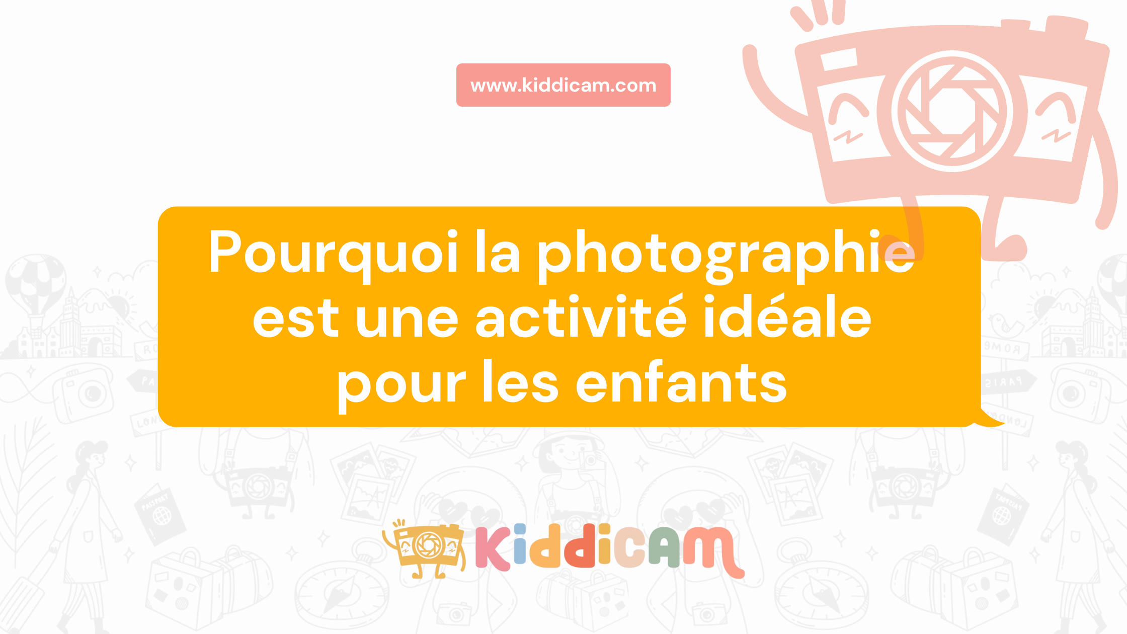 Pourquoi la photographie est une activité idéale pour les enfants