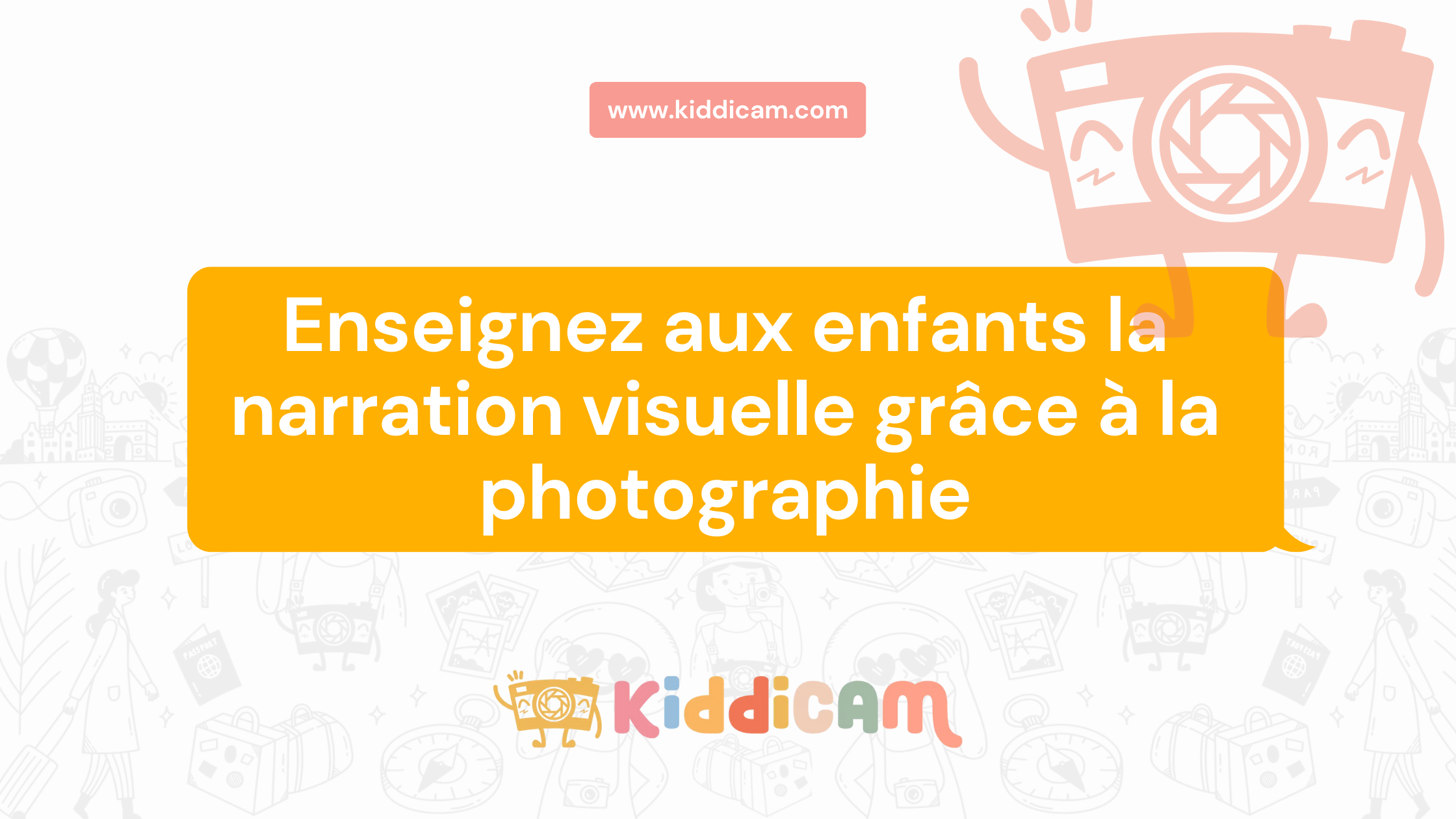 Enseignez aux enfants la narration visuelle grâce à la photographie