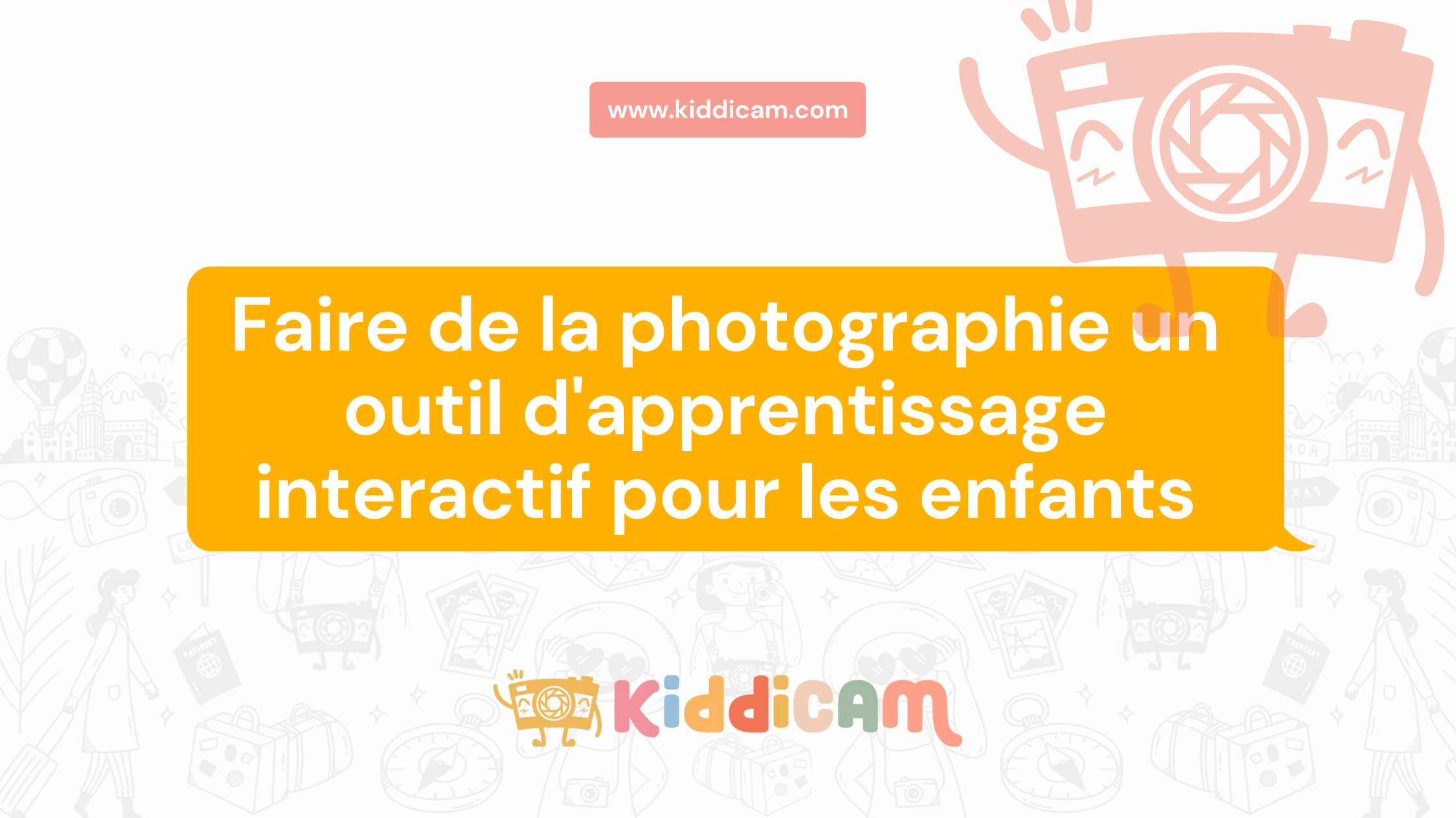 Faire de la photographie un outil d'apprentissage interactif pour les enfants