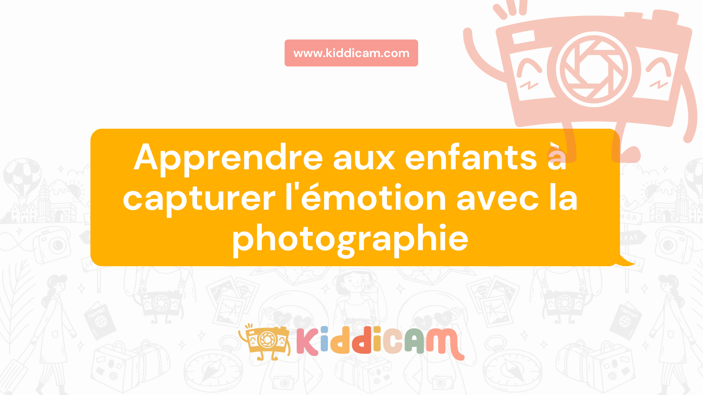 Apprendre aux enfants à capturer l'émotion avec la photographie